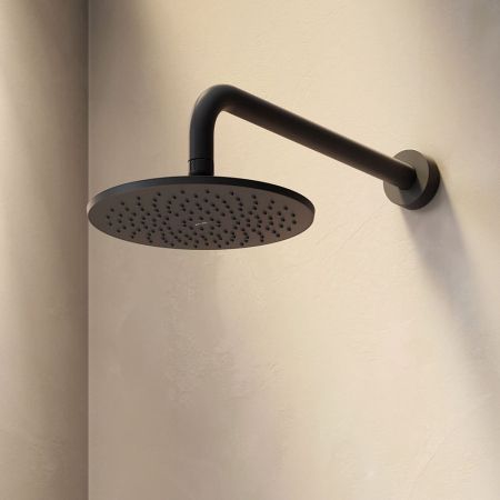 F0590022 Gem верхний душ 220 мм, чёрный, шт., артикул F0590022