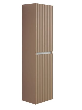 ELEGANT Пенал настенный, подвесной, Капучино AM-ELEGANT-1500-2А-SO-CM-LED, артикул AM-ELEGANT-1500-2А-SO-CM-LED
