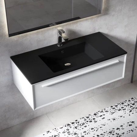 Раковина Paola Nero 1000 ST-B, черный, артикул Nero 1000 ST-B