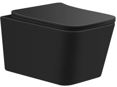 Унитаз подвесной Aquanet Tavr Rimless Tavr 2.0 W LX-1907MB Soft Close, артикул Tavr 2.0 W MB