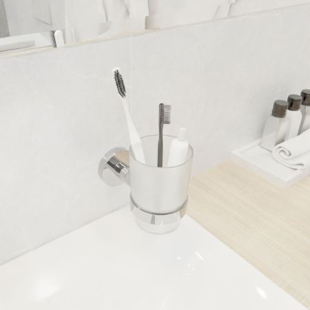 Стакан для ванной комнаты FIXSEN COMFORT CHROME FX-85006, хром, артикул FX-85006