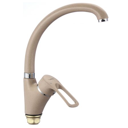 Смеситель для кухни Fmark S-4166S, песочный