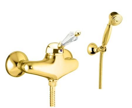 Смеситель для душа Fiore IMPERIAL- SKY  (SWAROVSKI®) 82OO5127, золото, артикул 82OO5127