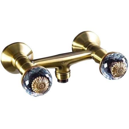 Смеситель для душа FLORA, бронза_Комплект, артикул 314-FL