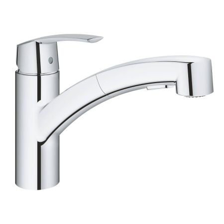 Смеситель для кухни GROHE Start 2015 с выдвижной лейкой, хром (30307000) Смеситель для кухни GROHE Start 2015 с выдвижной лейкой, хром (30307000)