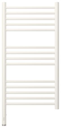 Полотенцесушитель, Сунержа, Богема 3.0, прямая, электрический, ширина, мм-432, глубина, мм-75, высота, мм-924, межосевое расстояние-400, подключение-нижнее слева, мощность, Вт-300, материал-нержавеющая сталь, назначение-система электроснабжения, цвет-белы, артикул 30-5804-8040