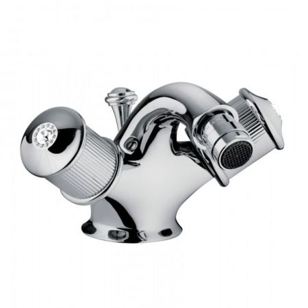 Bongio Impero Смеситель для биде, цвет хром/Swarovski, артикул 06522OR00