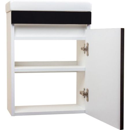 Тумба подвесная "Compact", Como 40, Люкс  черный, артикул СС-00000419