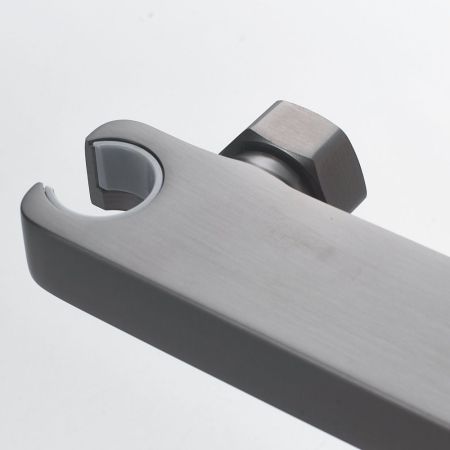 Гигиенический душ со смесителем Shevanik S4105T-1, оружейная сталь