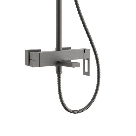 Душевая система BELZ B24658-3, оружейная сталь, артикул B24658-3