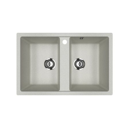 Кухонная мойка Ulgran U-608-310, серый, артикул U-608-310