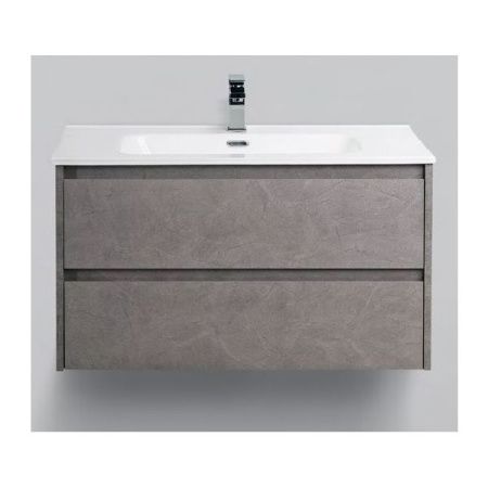 Тумба под раковину BelBagno Kraft 90 KRAFT-900-2C-SO-PG подвесная Серый камень Тумба под раковину BelBagno Kraft 90 KRAFT-900-2C-SO-PG подвесная Серый камень