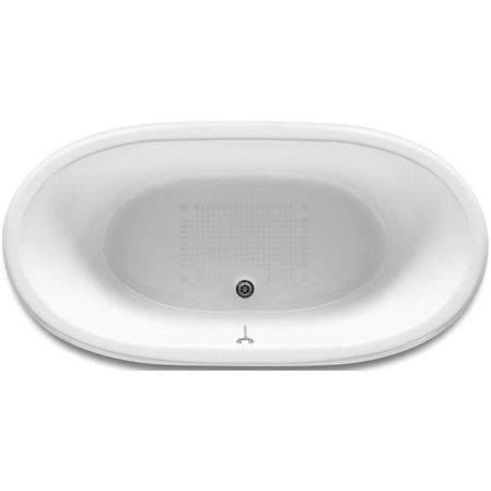 Чугунная ванна Roca Newcast White 170x85 233650007 с антискользящим покрытием