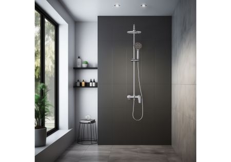 Душевая система AQUATEK AQ2140CR БЕТТА, артикул AQ2140CR