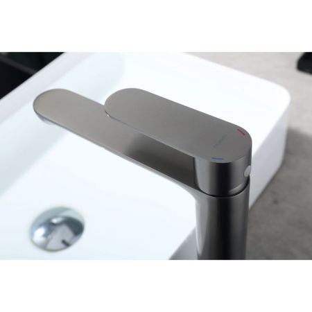 Смеситель для раковины Splenka S222.15.09, графит, артикул S222.15.09