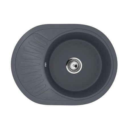 Кухонная мойка Ulgran U-107м-343, антрацит, артикул U-107m-343