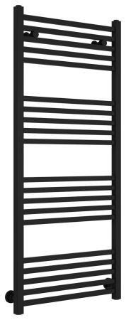 Полотенцесушитель водяной МОДУС 1200х500 (Матовый Чёрный), артикул 31-0250-1250