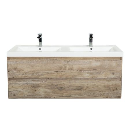 BRAVA База под раковину подвесная  AS-BRAVA-1200 с двумя чашами, артикул AS-BRAVA-1200-2-2C-SO-CG