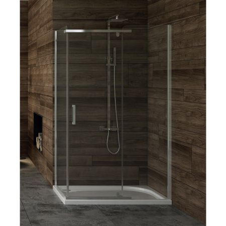 Душевое ограждение NEW TRENDY NEW KOMFORT 120x90x195 K-0441 (хром), артикул K-0441