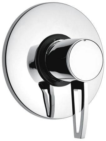 Emmevi Minu, однорычажный встраиваемый смеситель для душа, ручка со стержнем, цвет хром, артикул 83009LA/CR