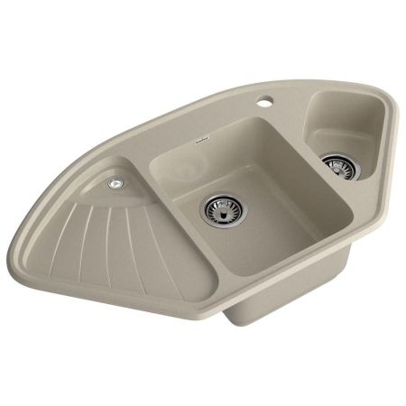 Кухонная мойка GranFest CORNER 1040E, топаз, артикул C-1040E топаз