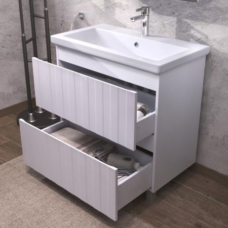 Тумба с раковиной напольная VIGO Finlay tn.FIN.COM.80.2Y, 80 см, артикул tn.FIN.COM.80.2Y-com