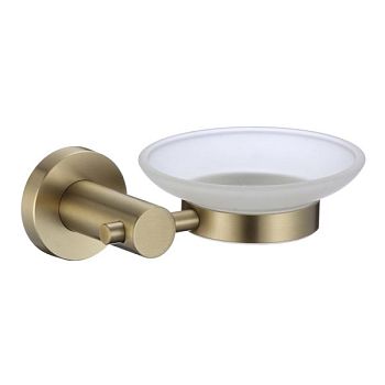 Мыльница Savol S-005659C, матовое золото