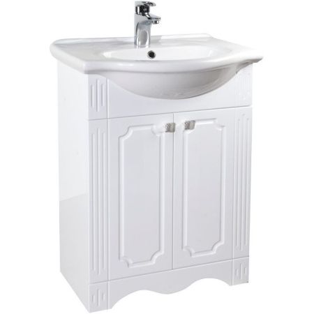 Тумба под раковину Bellezza Кантри 60 4639909000017 Белая, артикул 4639909000017