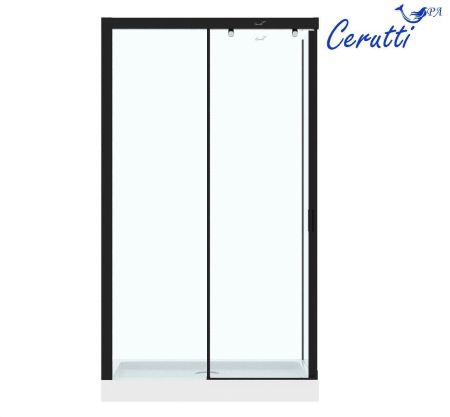 Ограждение MARBELLA 120B L душевое Cerutti SPA без поддона (80x120x190), артикул MARBELLA 120B L