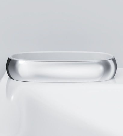 A3031200 Sensation, Стеклянная мыльница, отдельно стоящая, хром, шт