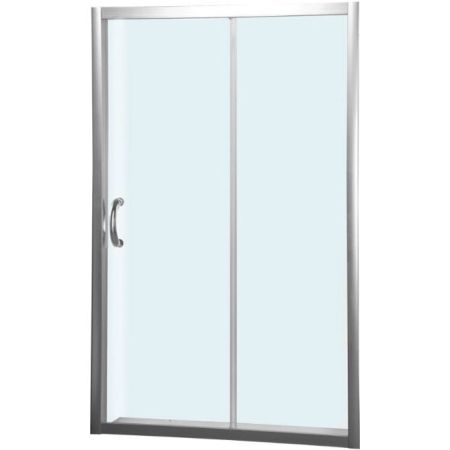 Душевая дверь в нишу AM.PM Bliss L 140x190 профиль Хром, стекло прозрачное