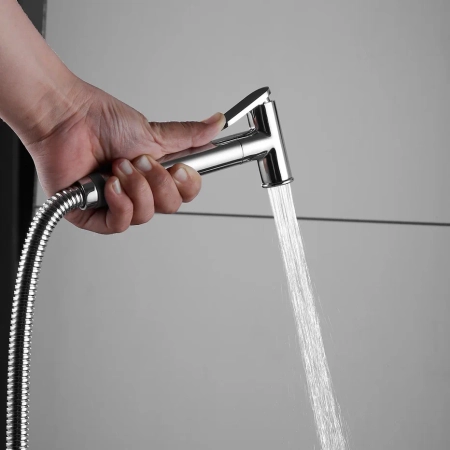 Гигиенический душ со смесителем Shevanik S8005, хром, артикул S8005