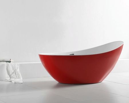 Акриловая ванна Abber AB9233R 184х79 без гидромассажа, артикул AB9233R