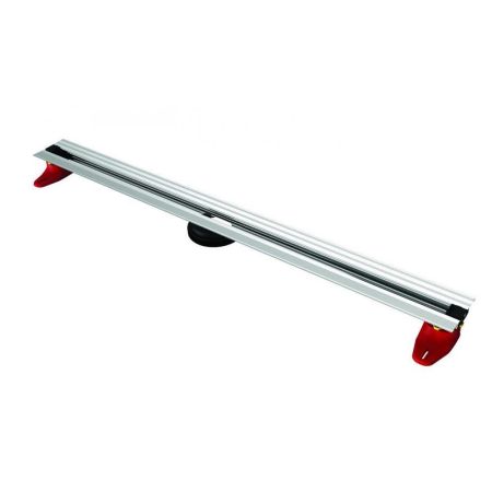 Желоб BERGES водосток SUPER Slim 700, матовый хром, S-сифон D50 H60 боковой, артикул 090153