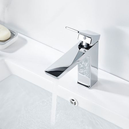 Смеситель для раковины Shevanik S4401, хром