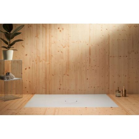 BETTE Supra Душевой поддон прямоугольный 1700х1000х65 мм., сливное отверстие диаметр 90 мм., с шумоизоляцией, BetteАнтислип Sense, цвет белый, артикул 5807-000 AS