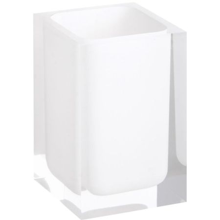 Стакан для зубных щеток Bemeta Vista 120111026-104 Белый, артикул 120111026