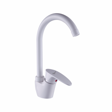 Смеситель для кухни Plstart PL4105-8, белый
