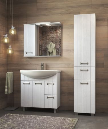 Зеркало со шкафом VIGO Diana z.DIA.80.L.El, 80 см, артикул z.DIA.80.L.El