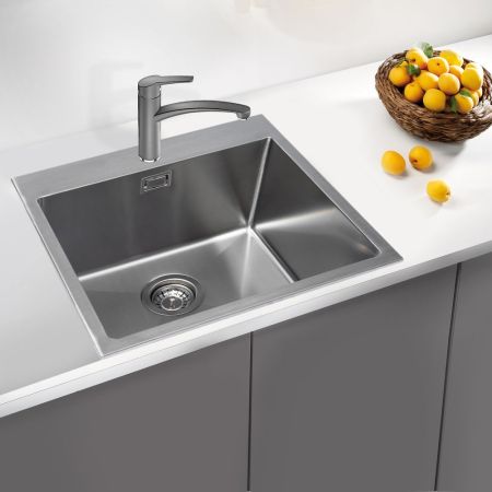 Кухонная мойка Grandex Aqua Elegance 400331, сатин