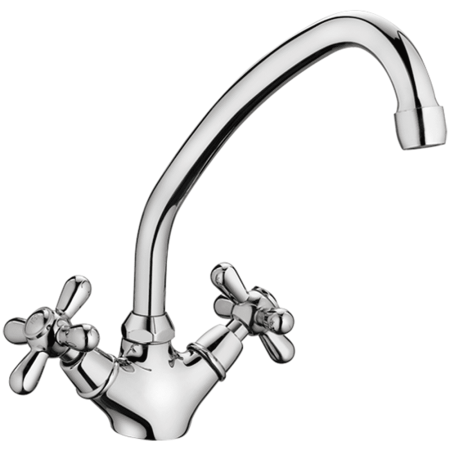 Смеситель для кухни FASHUN A4125, хром