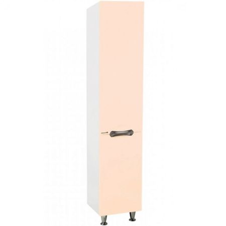 Шкаф пенал Bellezza Лагуна 35 R 4622104081073 с бельевой корзиной R Бежевый Белый, артикул 4622104081073