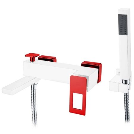 Смеситель для ванны WhiteRed_Комплект, артикул 143-WR