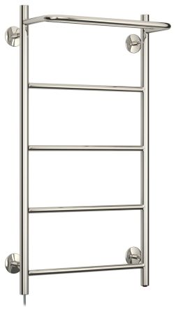 Электрический полотенцесушитель СТИЛЬЕ "Формат 30 Л" 800х400 (Полка + 4) П16 (Без покрытия), артикул 00531-8040
