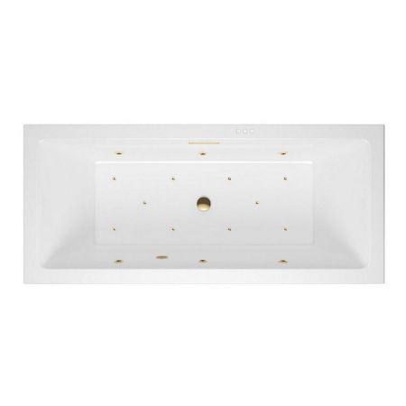 Ванна EXCELLENT Heaven Slim 180x80 "RELAX" (золото), артикул WAEX.HEV18S.RELAX.GL
