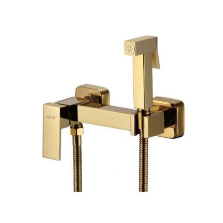 Гигиенический душ со смесителем Savol S-FXQ005B, золото, артикул S-FXQ005B
