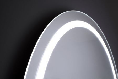 Xpertials IRIS, круглое зеркало 80 см, LED свет, вкл/выкл с диммером, артикул 84354135-36877