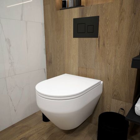 Унитаз подвесной Maretti Calabria безободковый с микролифтом, CA10PBM29-844, белый, артикул CA10PBM29-844