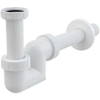 Сифон для раковины ALCAPLAST  A45F-DN32 (белый), шт