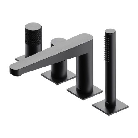 Смеситель на борт ванны OMNIRES CONTOUR CT8032AT (антрацит), артикул CT8032AT